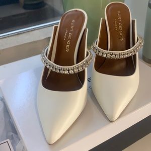 Kurt Geiger London white heels